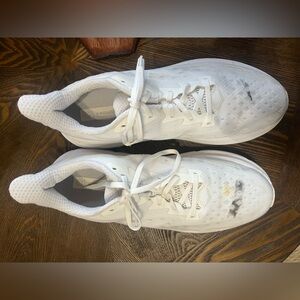 Hoka White Running Shoes